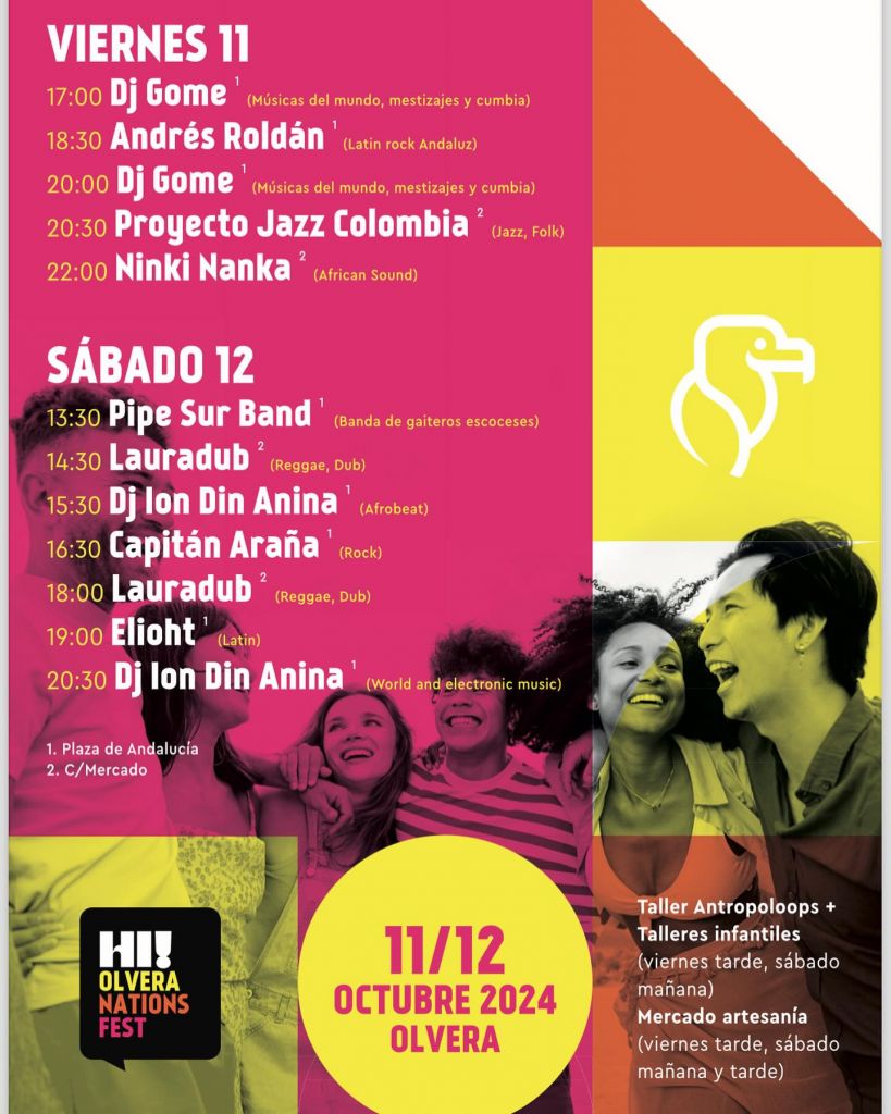 Cartel Hi Olvera Music Fest